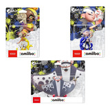 Amiibo Frye, Shiver, Big Man Splatoon +postal+sticker