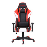 Silla Gamer Pc Oficina Hogar Naranja Howard Reclinable 