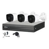 Kit 3 Camaras Bullet 5mp Metalicas Dvr 5mp Lite Wizsense