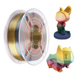Filamento Fasmov Seda Rainbow Multicolor 3d Impresora  P Flm