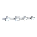 Aplique Techo 4 Luces Ar111 Oslo Ferrolux Blanco