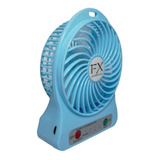 Mini Ventilador De Escritorio Recargable 3 Velocidades