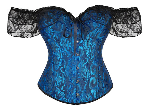 Cinturón Columbia Faja Corsette Victoriano Bordado Corset