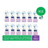 Omo Bebe Piel Sensible Hipoalergenico Para Diluir 500ml X12 