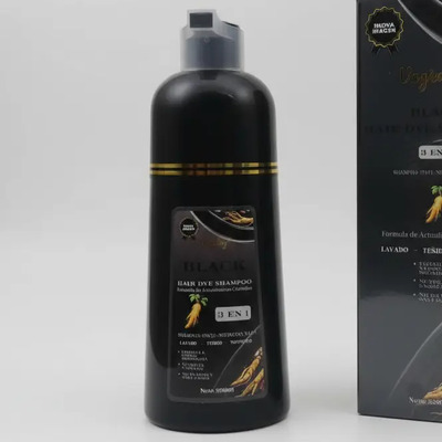 Black Hair Dye Cubre Canas Shampoo Colores Tik Tok | Meses sin interés