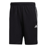 Shorts De Entrenamiento Train Essentials Piqué 3 Franjas Ib8