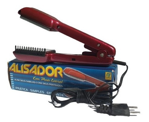 Alisador Liso Chapinha C/pente Lateral Cabelo Marca Randay