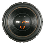 Bomber Subwoofer 12 Pol Outdoor 4 Ohms 500 Watts Rms Cor Preto
