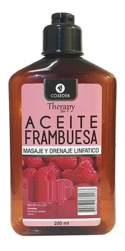 Aceite De Masaje Frambuesa 250 Ml Therapy