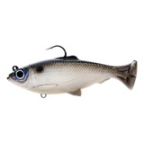 Pulse Tail Baitfish Rtf 3  3/8 Oz 2 Piezas (blanco) 3701