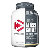 Suplemento En Polvo Dymatize  Super Mass Gainer Carbohidratos Sabor Gourmet Vainilla En Pote De 2.7kg