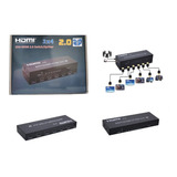 Splitter Switch Matriz 2x4 Hdmi 4k 2k Ultra Full Hd 3d Fonte