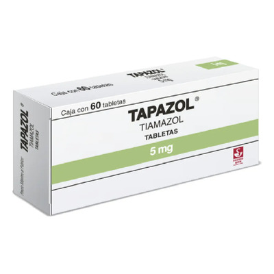 Tapazol Tableta 5 Mg, 60 Tabletas | Meses sin interés