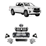 Kit Parachoque Hilux 2019 2020 Adaptavel Hilux 2017 2018