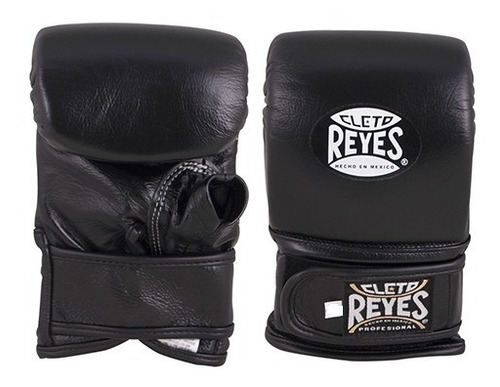 Guanteletas Con Cierre De Contacto Cleto Reyes Negra Grande