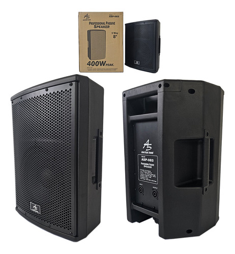 Parlante Profesional 8¨ Pasivo 400w American Sound Asp083