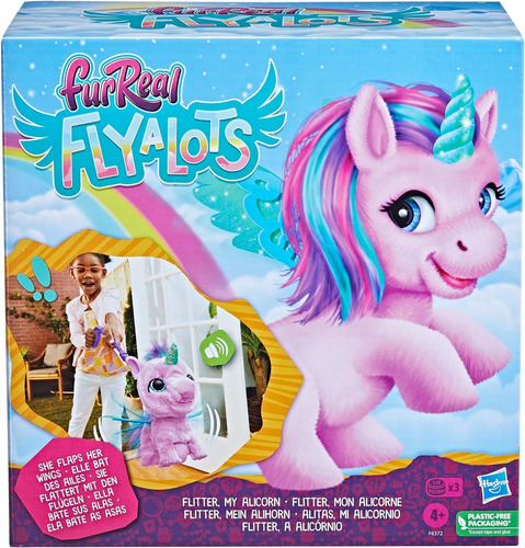 Furreal Flyalots Mi Alicornio Flitter Hasbro