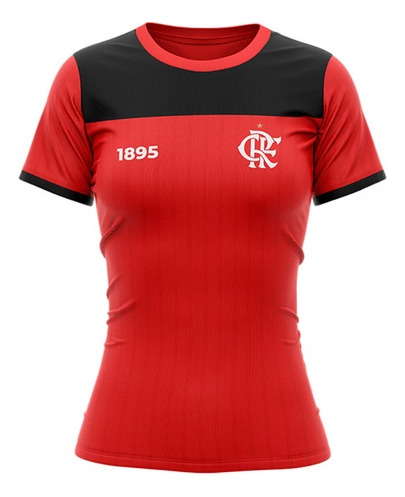 Camisa Flamengo Feminina Grasp Braziline