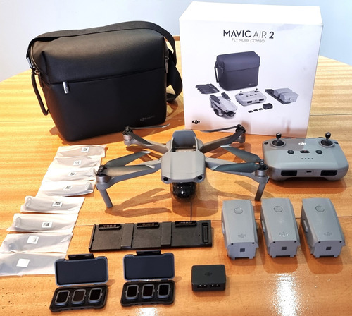 Drone Dji Mavic Air 2 Fly More Combo 3 Baterias -impecable!!