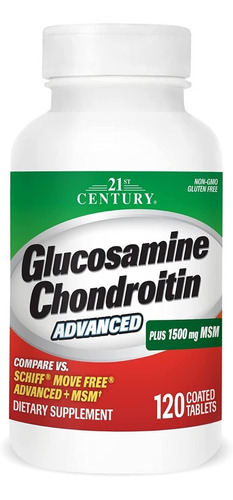21st Century | Glucosamine Chondroitin I 1500mg I 120 Comps