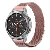 Pulseira Fecho Redge Metálica Para Samsung Watch4 Classic 42