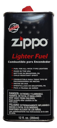 Gasolina Zippo Formula Premium Mejorada