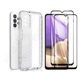 Kit Capa Case Capinha Para Galaxy A32 5g + 2x Películas