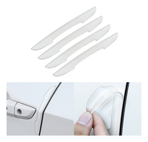 Set 4 Protectores Para Puertas De Auto Espejos Anti Golpe