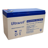 Bateria Alarma Ups Leds Gel 12v 7ah 12 7a Ultracell Original