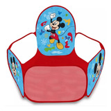 Pelotero Corralito Infantil Plegable Premium Mickey Mouse