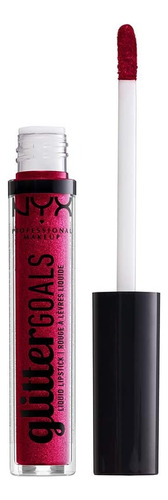 Labial Nyx Glitter Goals Lipstick Tono Reflector