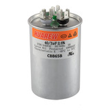 Huarew 40+3 Uf ±6% 40/3 Mfd 370/440 Vac Cbb65 Condensador Re