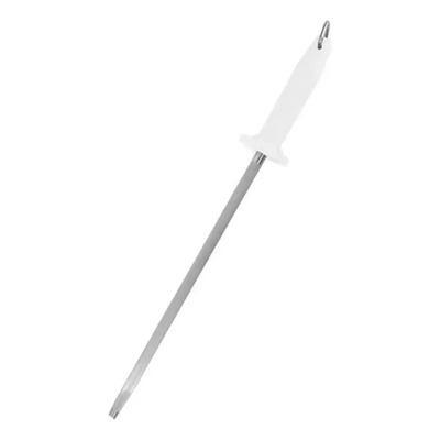 Chaira Redonda 10 Pulgadas Cuerpo De Acero Carbono Lion Tool Color Beige | Meses sin interés