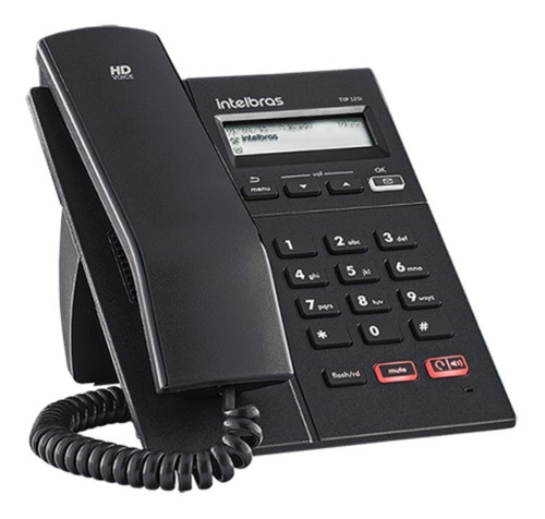 Telefone Ip Voip Intelbras Com Display Tip 125i 