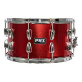 Caixa De Bateria Pvc 14x8 Phx 10 Afin. Canoa Dupla Vermelho