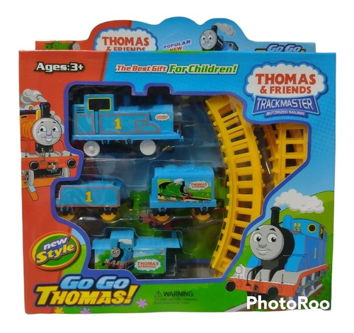 Tren Thomas & Friends A Pila Con Vías Infantil Regalo Niños