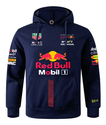 Sudadera Formula 1 Checo Perez Red Bull 2022 Azul Marino