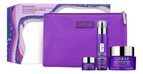 Set Anti-edad Clinique Smart: Serum +crema +contorno De Ojos