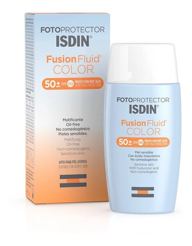 Isdin Fotoprotector Fusion Fluid Color Spf50+ 50ml