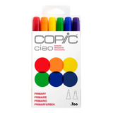 Copic Ciao 6 Colores Colores Primarios