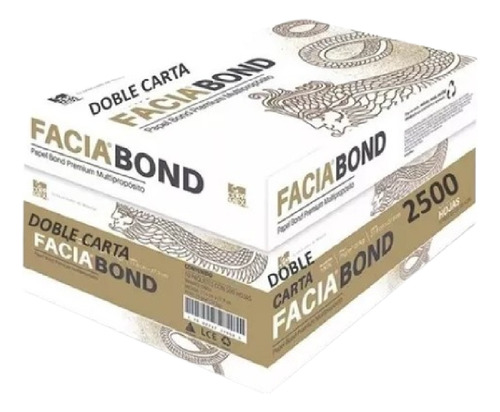 Papel Facia Bond Blanco Carta - Caja Con 5,000 Hojas Msi