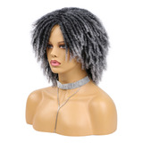 Wigs Twist Bob Dreadlock, Pelo Corto De Red Para Hombre, Pel