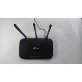 Roteador Tp-link Tl-wr940n Wireless 450mbps Preto 3 Antenas