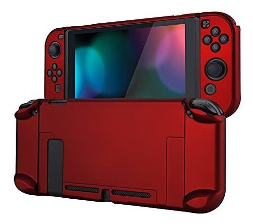 Carcasa Protectora Para Nintendo Switch Rojo Escarlata