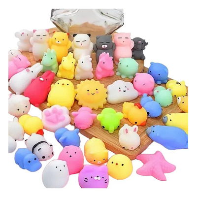 Juguetes Mochi Escuichi Squishy Kawaii Antiestres 40 Piezas | MercadoLibre