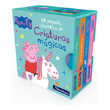 Peppa Pig: Mi Pequeña Biblioteca De Criaturas Magicas, De Hasbro; Eone. Editorial Beascoa En Español