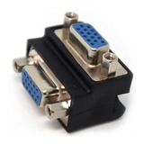 Adaptador Vga Hembra - Hembra - Db15 - 90º - Burzaco