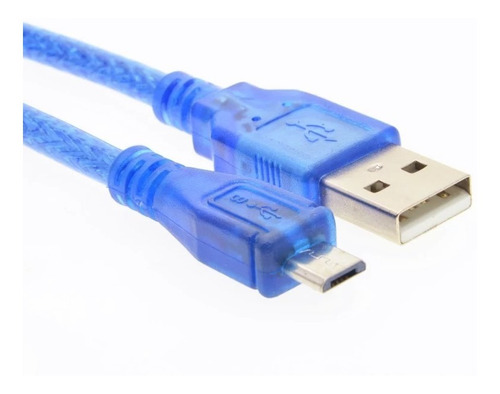 Cable Usb Tipo A Usb Tipo Micro 50cm Arduino Leonardo Due