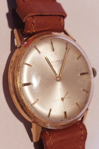 Longines Oro 18k Gold 750 Calibre 30l Seltene 36 Mm Cuerda