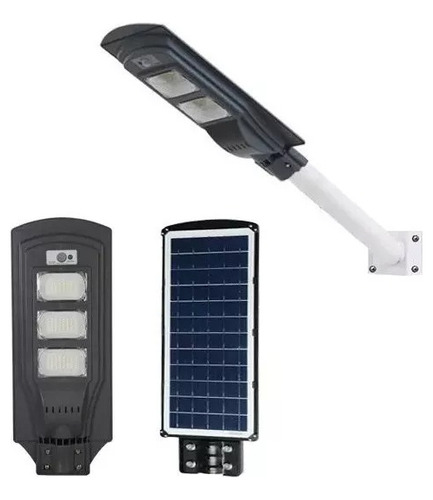 Lampara Para Exterior Solar Led De 60w Con Sensor 